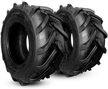 Load image into Gallery viewer, 2 Tires of HORSESHOE 23x10.50-12 23x10.5x12 8Ply Heavy Duty Super Lug Lawn Mower &amp; Tractor Tires 23105012 2310512 T148
