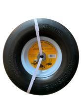 Load image into Gallery viewer, New 13x5.00-6 Flat-Free Commercial Lawn Mower Smooth Tire with Steel Rim for Lawn Mower Garden Tractor - Hub 3.25&quot;-5.9&quot; with 5/8&quot; Grease Bushing 135006 T161
