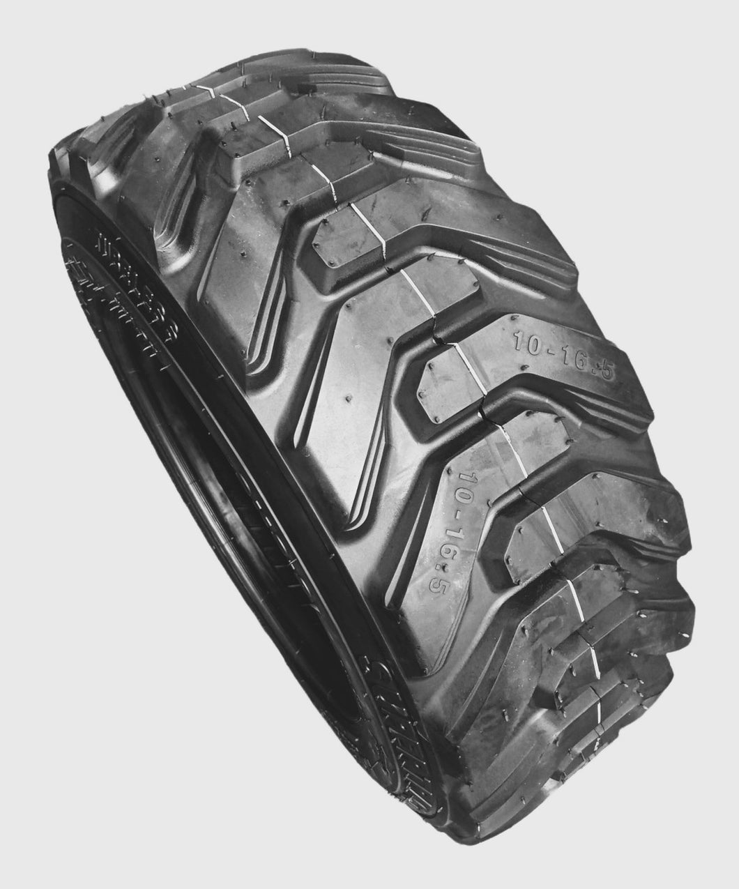 10-16.5 Skid Steer Tubeless Tire w/Rim-Guard 16Ply Rating Super Heavy Duty H Load 265/70-16.5 10x16.5 NHS R-4 SKS8 10 16.5