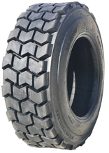 Load image into Gallery viewer, 10-16.5 Skid Steer Tubeless Tire w/Rim-Guard 16 Ply Rating Super Heavy Duty H Load 265/70-16.5 10x16.5 NHS SKS4 T126 10 16.5
